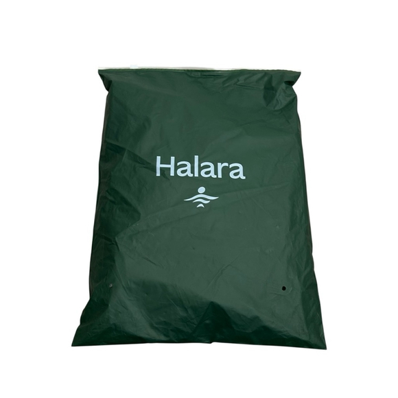 Halara Flex High Waisted Stripe Wide Leg Flowy Washed Casual Jeans Size Medium - Picture 4 of 5